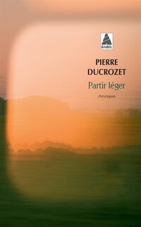 Front cover_Partir léger
