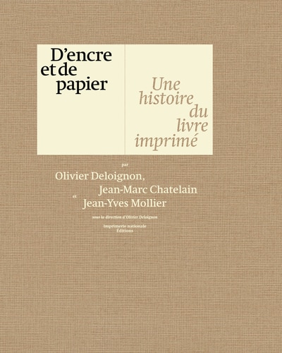 Front cover_D'encre et de papier