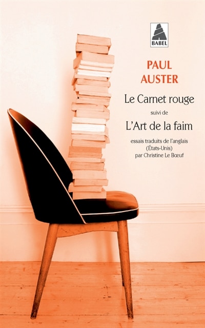 Front cover_Le carnet rouge ; L'art de la faim