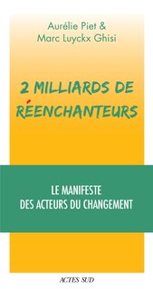 Front cover_2 milliards de réenchanteurs