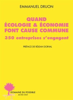 Front cover_Quand écologie & économie font cause commune
