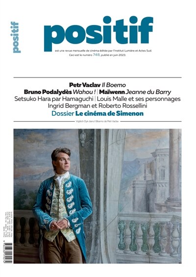 Couverture_Positif, n°748. Le cinéma de Simenon