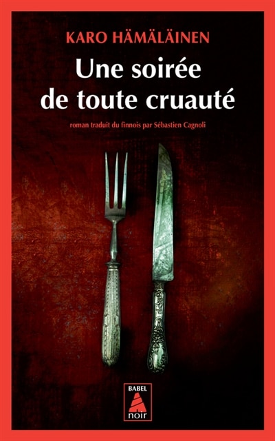 Front cover_Une soirée de toute cruauté