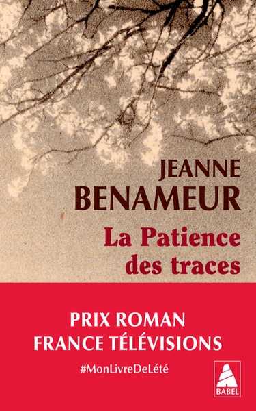 Front cover_La patience des traces
