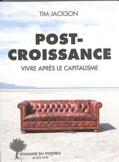 Front cover_Post-croissance : vivre après le capitalisme
