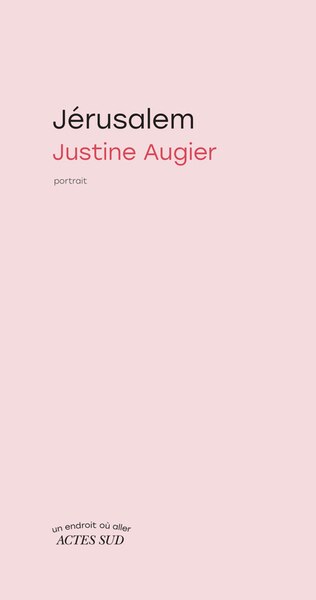 Front cover_Jérusalem : portrait