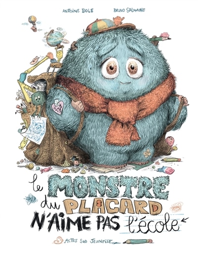 Couverture_LE MONSTRE DU PLACARD N'AIME PAS L'ECOLE