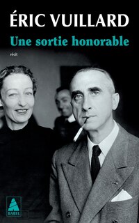 Couverture_UNE SORTIE HONORABLE