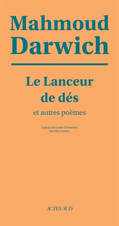 Couverture_Le lanceur de dés : et autres poèmes
