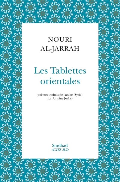 Front cover_Les tablettes orientales