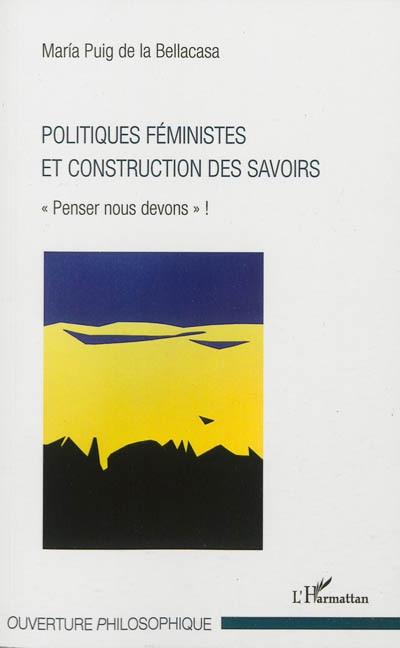 Front cover_Politiques f&eacute;ministes et construction des savoirs