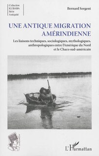 Front cover_Une antique migration amériendienne