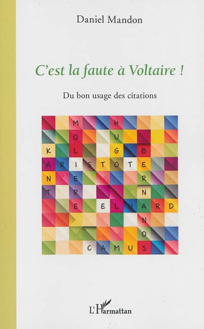 Couverture_C'est la faute à Voltaire !