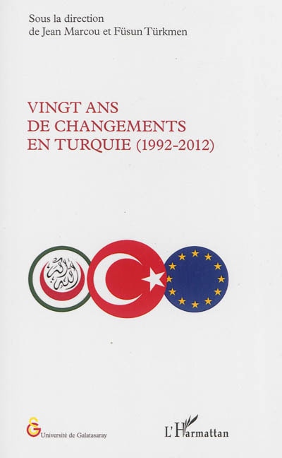Couverture_Vingt ans de changements en Turquie (1992-2012)