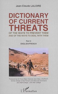 Front cover_Dictionary of curent threats
