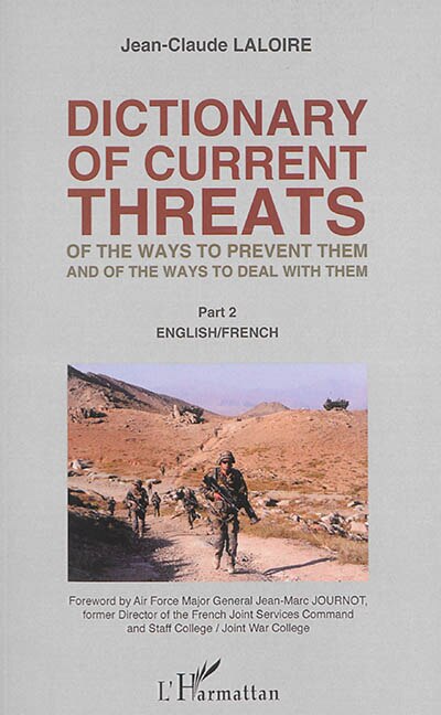 Front cover_Dictionary of curent threats
