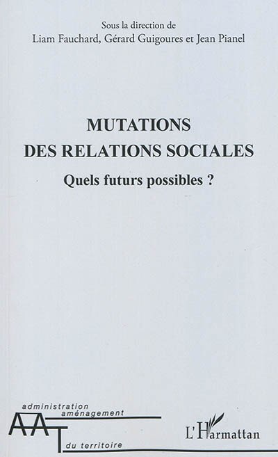 Front cover_Mutations des relations sociales