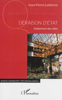 Front cover_Déraison d'Etat