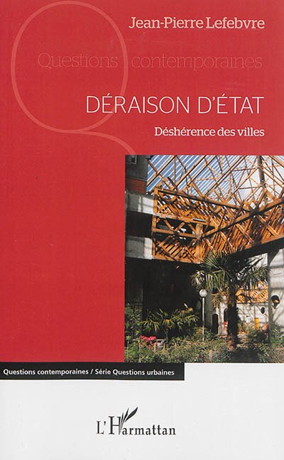 Front cover_Déraison d'Etat