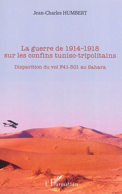 Front cover_La guerre de 1914-1918 sur les confins tuniso-tripolitains