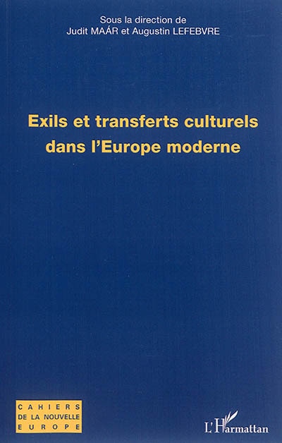 Couverture_Exils Et Transferts Culturels Dans L'europe Moderne