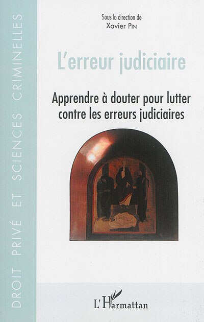 Front cover_L'erreur Judiciaire