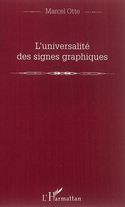 Front cover_L'universalité des signes graphiques
