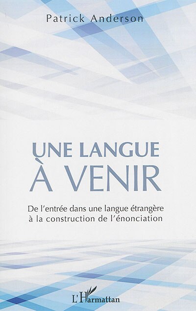 Front cover_Une langue &agrave; venir