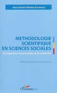 Front cover_Méthodologie scientifique en sciences sociales