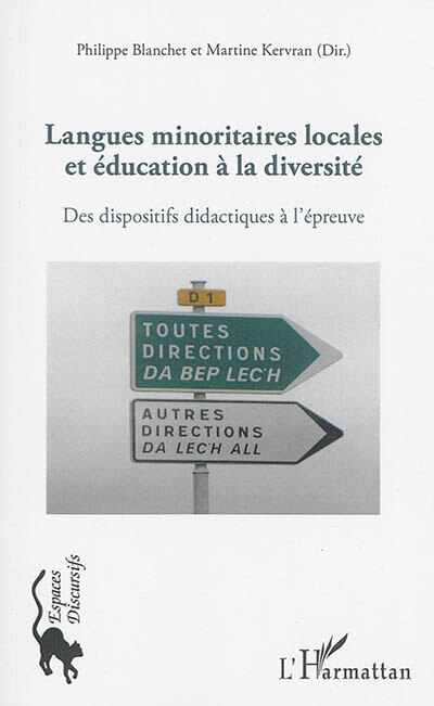 Front cover_Langues Minoritaires Locales Et Éducation À La Diversité