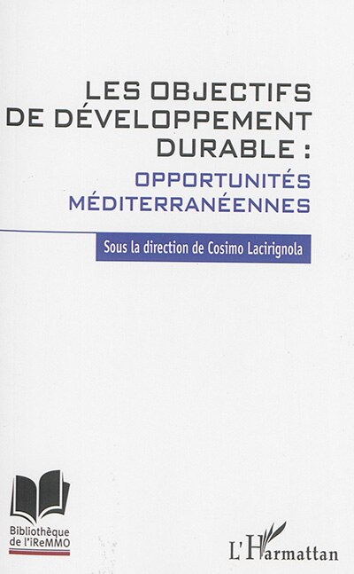 Front cover_Les objectifs de développement durable : opportunités méditerran