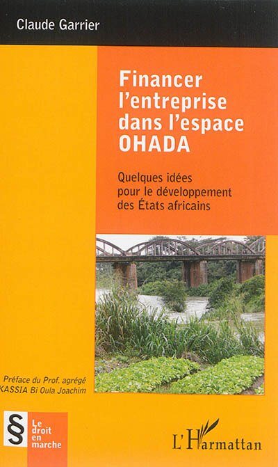 Front cover_Financer L'entreprise Dans L'espace Ohada