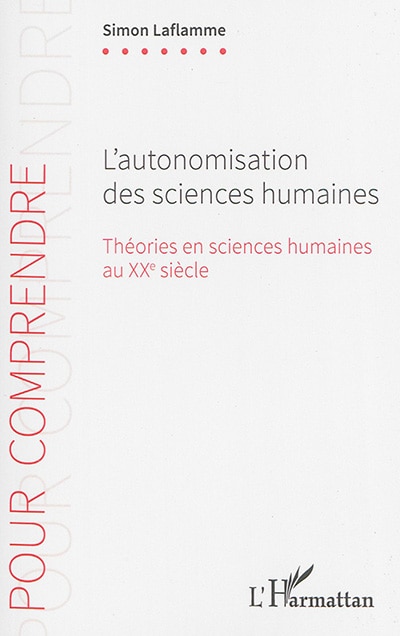Front cover_L'autonomisation des sciences humaines