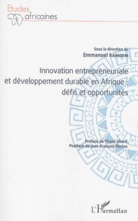 Couverture_Innovation Entrepreneuriale Et D&eacute;veloppement Durable En Afrique