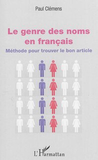 Front cover_Le genre des noms en français