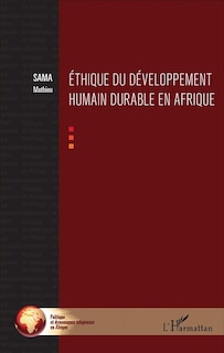 Couverture_Ethique du développement humain durable en Afrique