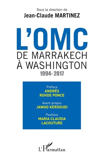 Front cover_L'omc De Marrakech &Agrave; Washington
