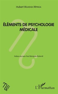 Front cover_Eléments De Psychologie Médicale