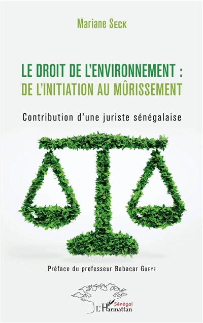 Couverture_Le Droit De L'environnement : De L'initiation Au Mûrissement