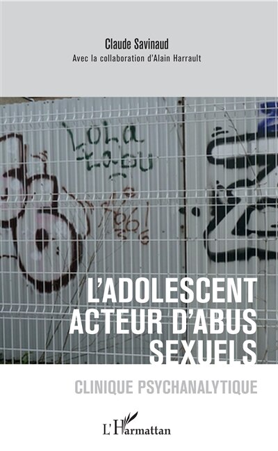Front cover_Adolescent acteur d'abus sexuels L'