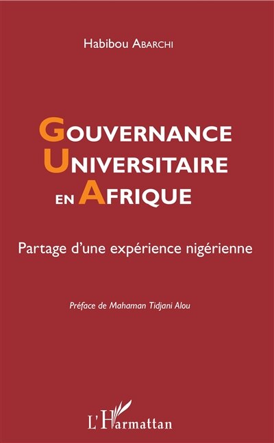 Couverture_Gouvernance universitaire en Afrique