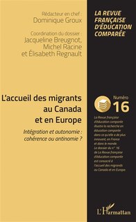 Front cover_L'accueil des migrants au Canada et en Europe