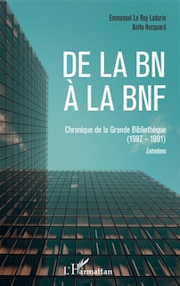 Couverture_De la BN à la BNF