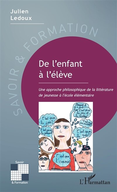 Couverture_De l'enfant à l'élève