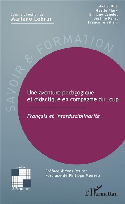 Front cover_Une aventure p&eacute;dogogique et didactique en compagnie du Loup