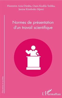 Front cover_Normes de présentation d'un travail scientifique