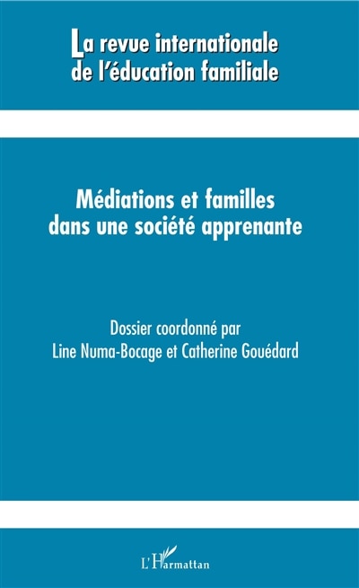 Front cover_Médiations et familles dans une société apprenante
