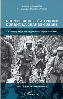 Front cover_L'homosexualit&eacute; au front durant la Grande Guerre