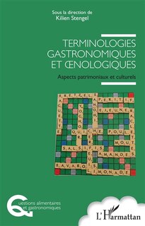 Front cover_Terminologies gastronomiques et oenologiques