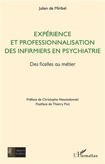 Couverture_Expérience et professionnalisation des infirmiers en psychiatrie